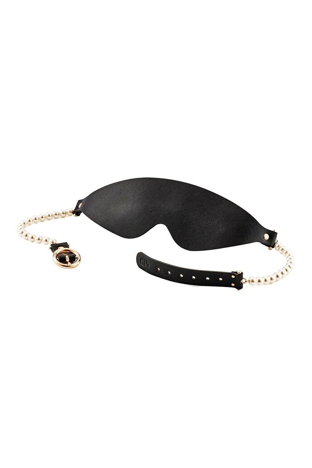 1-Opaska na oczy Guilty Pleasure Boudoir Pearl z perłami-1