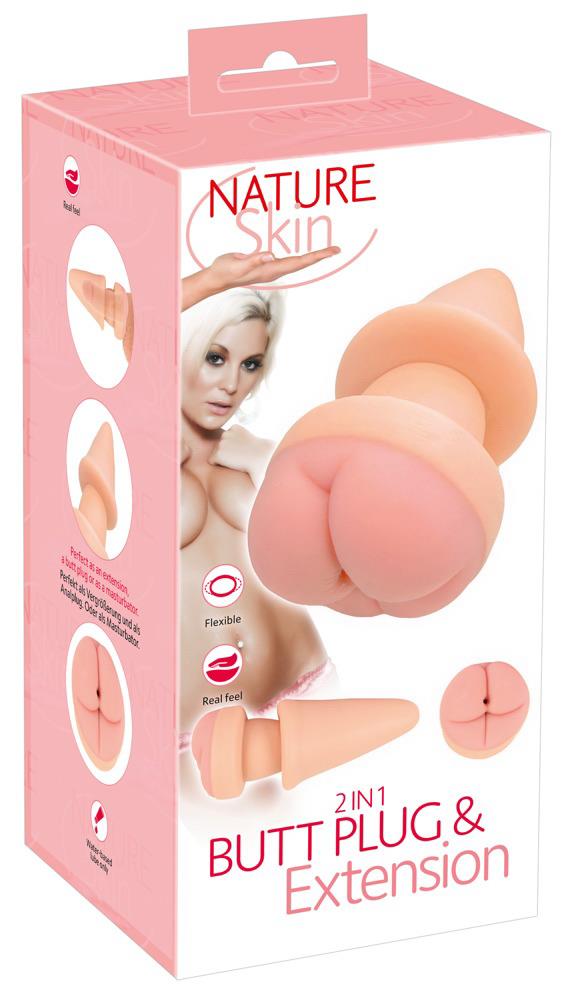 3-Nature Skin Butt Plu-3