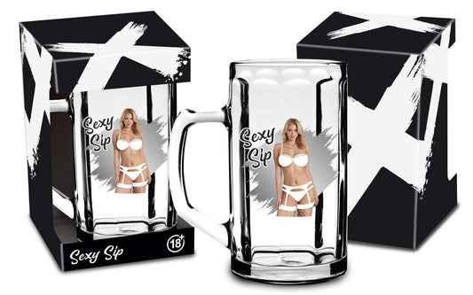 1-Kufel szklany Sexy Sip 500ml House of Mugs-1
