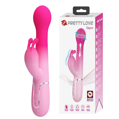 3-Wibrator króliczek silikonowy Pretty Love Dejon 7 wibracji-3