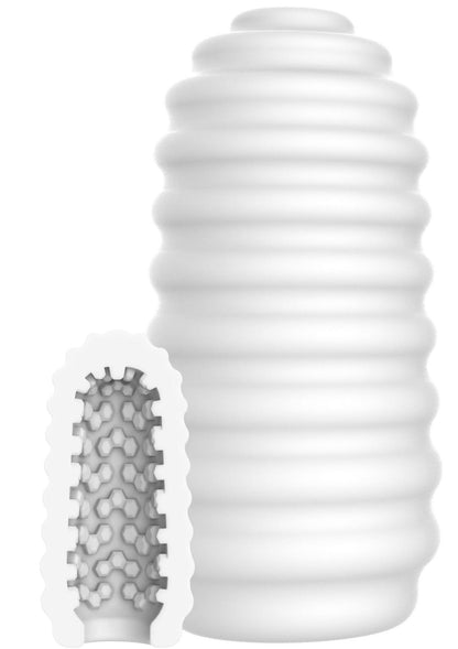 3-Masturbator TPE żeberkowy ToyJoy HERO Medium biały-3