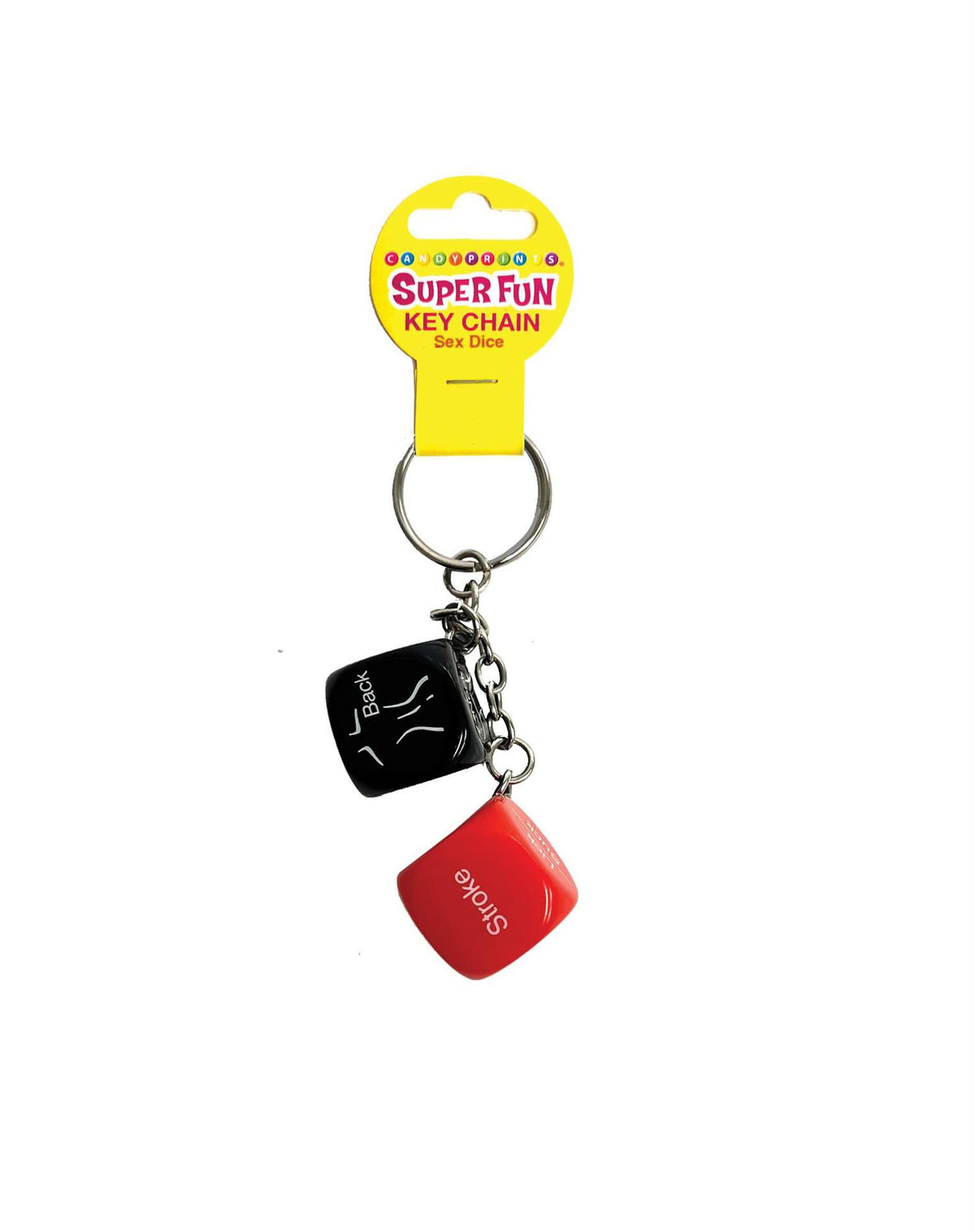 1-Śmieszny brelok do kluczy kostki seksu Little Genie-1