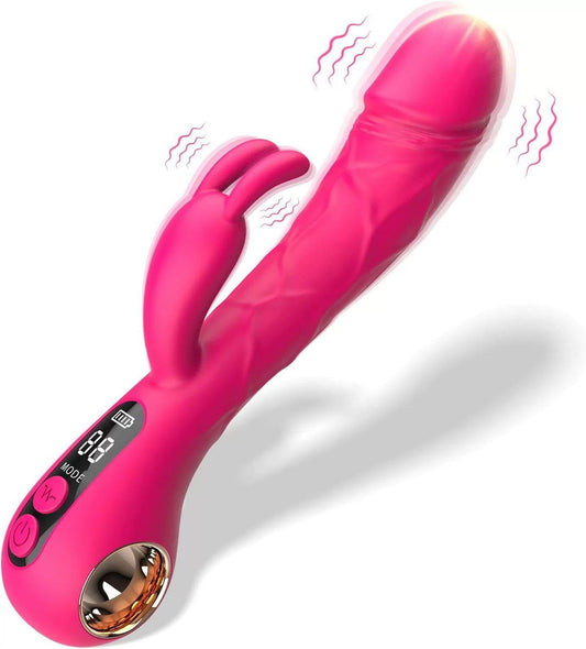 2-Wibrator króliczek punktu G B-Series Cute silikonowy USB 22 cm-2