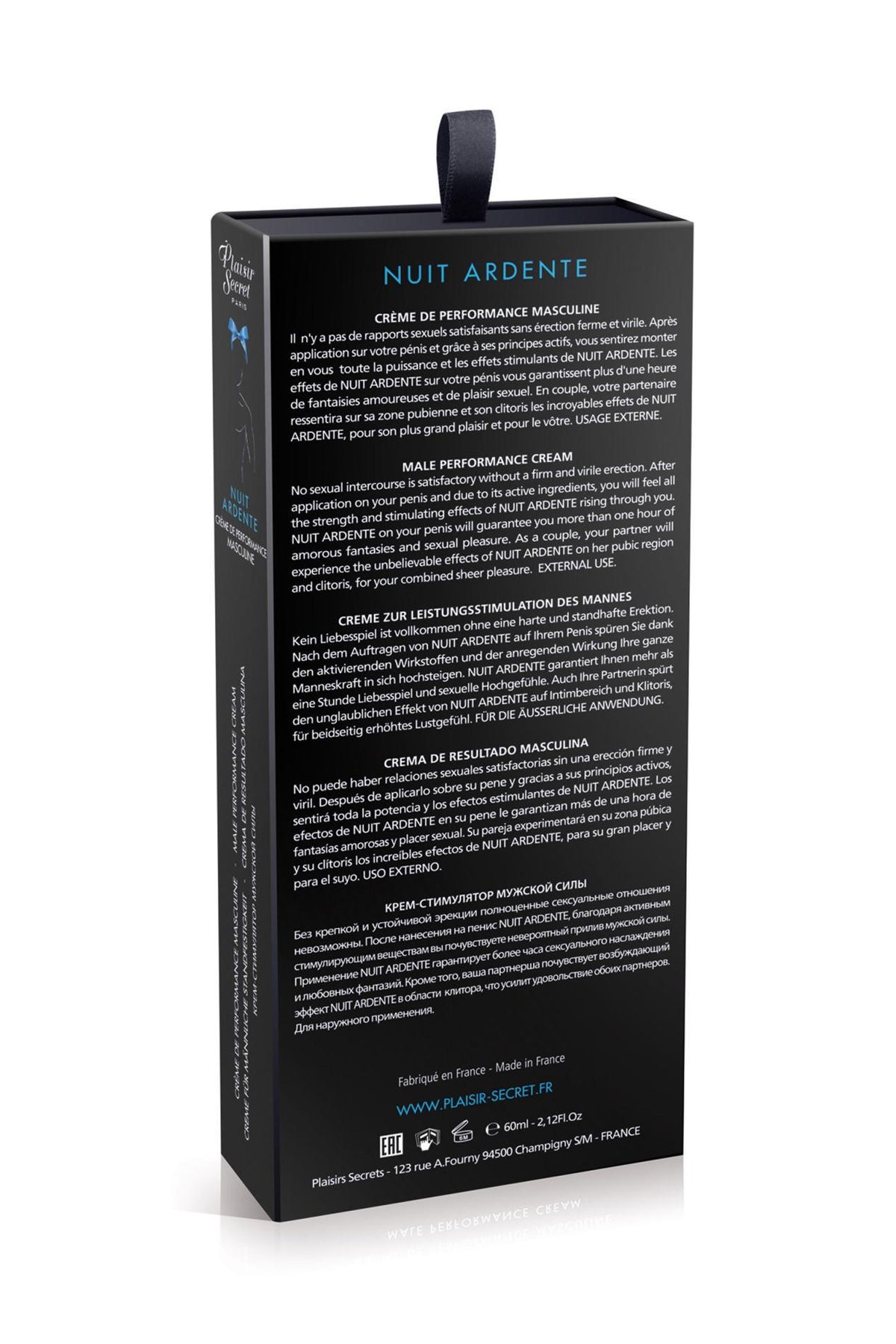 1-Krem rozgrzewający Nuit Ardente Secret Pleasure 60ml-1