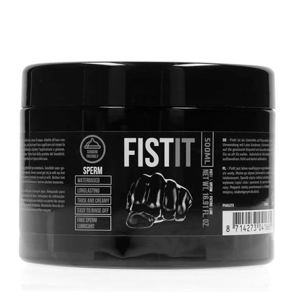 3-Lubrykant na bazie wody Sperm Fist It 500 ml-3