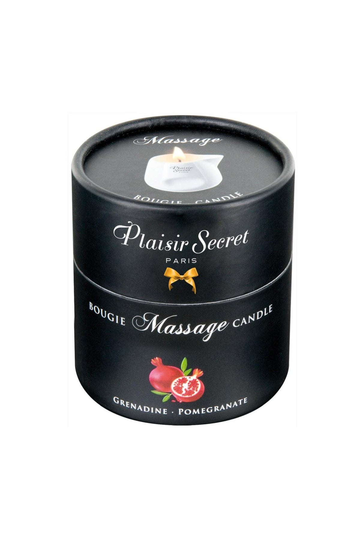 1-Świeca do masażu Plaisir Secret granat 80 ml-1