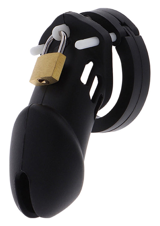 1-Pas cnoty silikonowy Hidden Desire Large czarny 9 cm-1