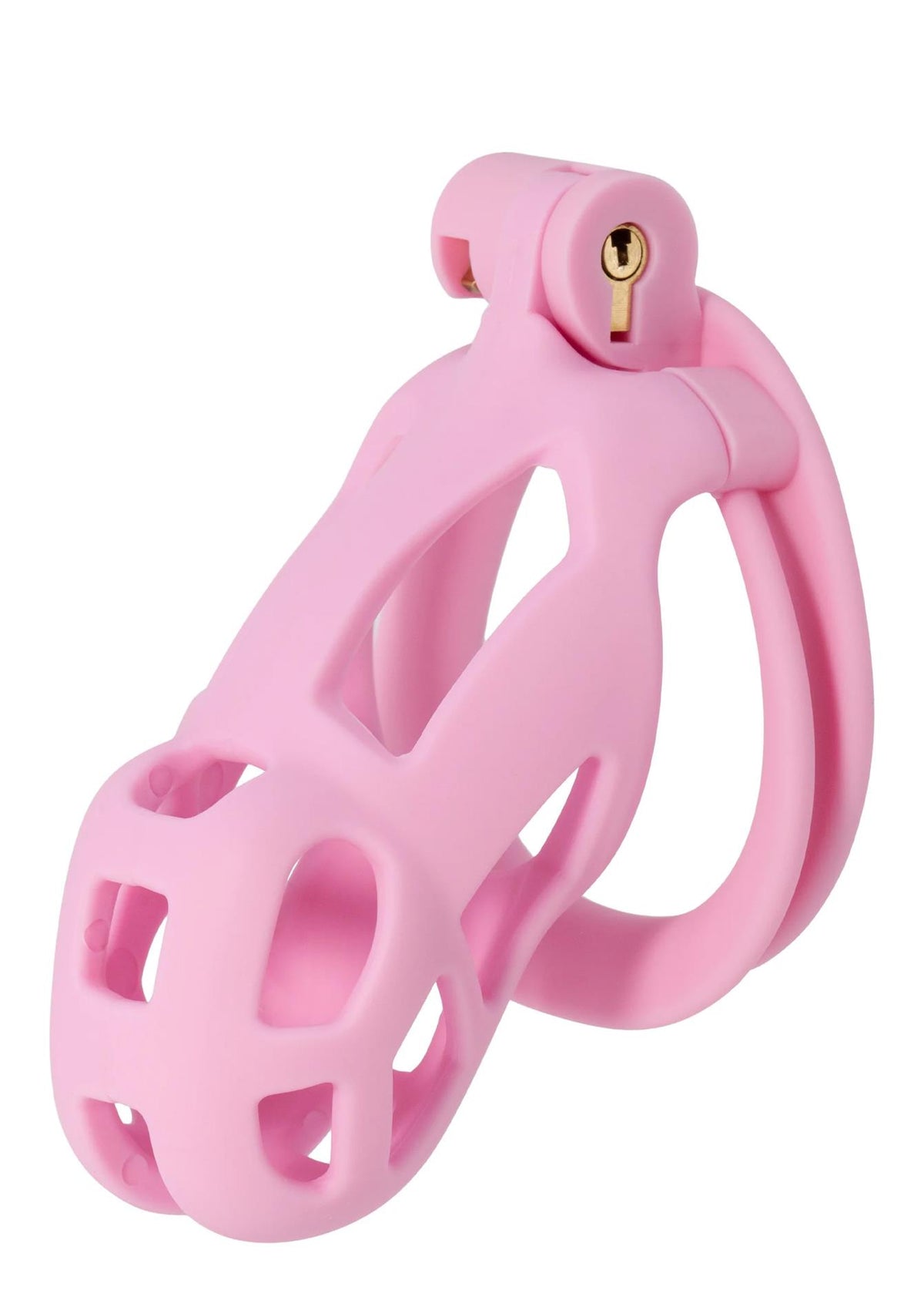 1-Klatka na penisa Hidden Desire różowa 10 cm ABS-1