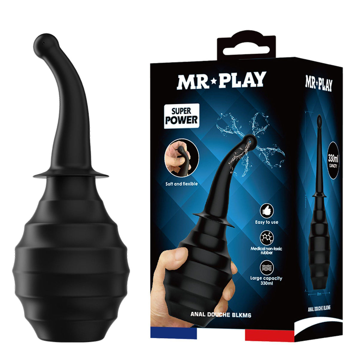 2-MR PLAY - ANAL DOUCHE BLKM6 (330 ml)-2
