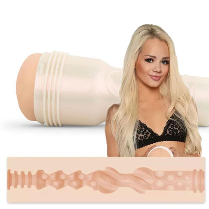 2-Masturbator Fleshlight Elsa Jean Tasty SuperSkin beżowy 25 cm-2