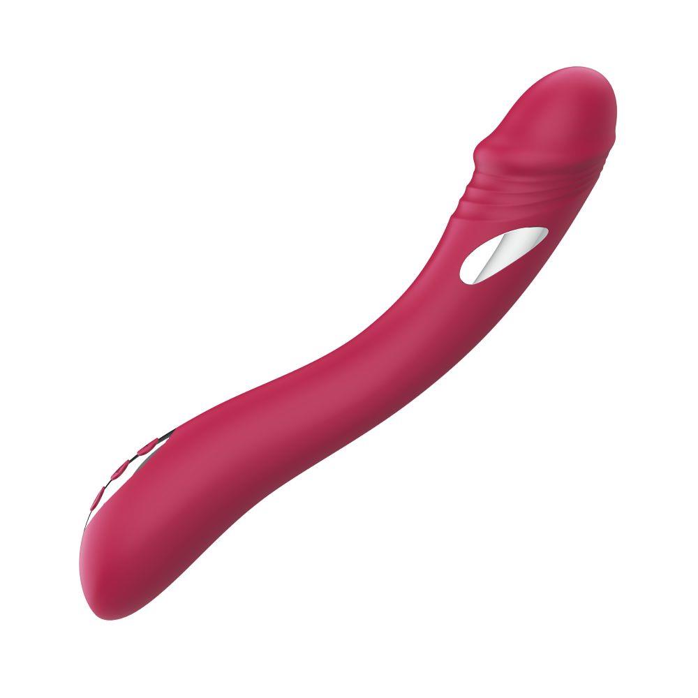3-Wibrator punktu G z elektrostymulacją Zyra 19 cm USB-3
