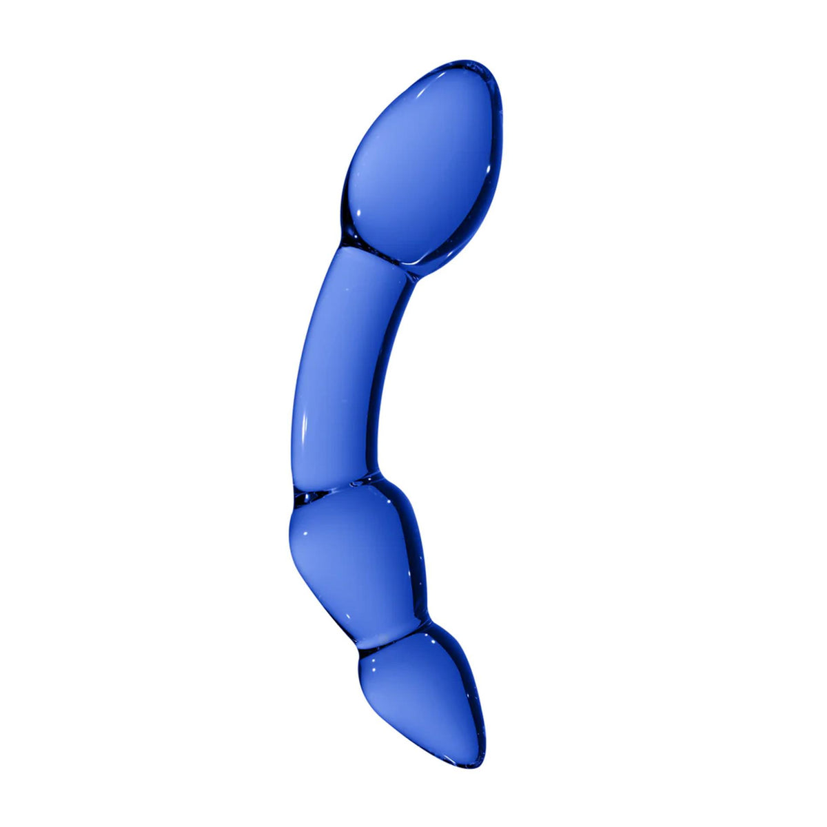 3-Szklane dildo Chrystalino Superior niebieskie 18 cm-3