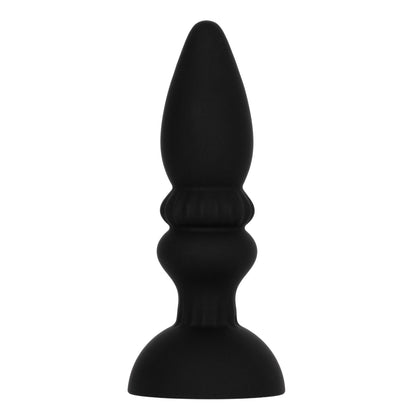 4-Wibrujący korek analny silikonowy B Series Fox z app 14 cm-4