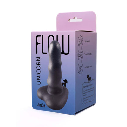 1-Dildo Unicorn Mini Flow Lola Games czarny-1