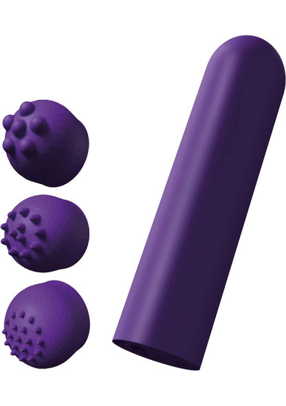 6-Wibrator kieszonkowy ToyJoy fioletowy 12 funkcji USB 6 cm-6