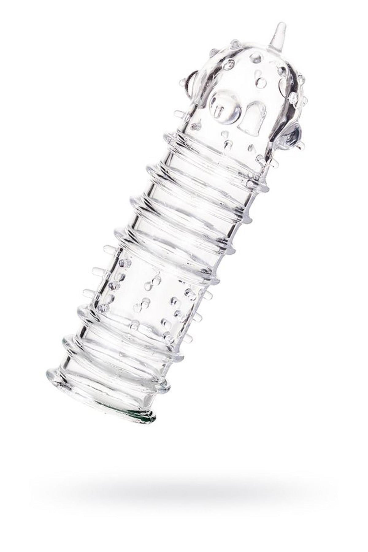3-Osłona na penisa transparentna TPR A-Toys 15 cm-3