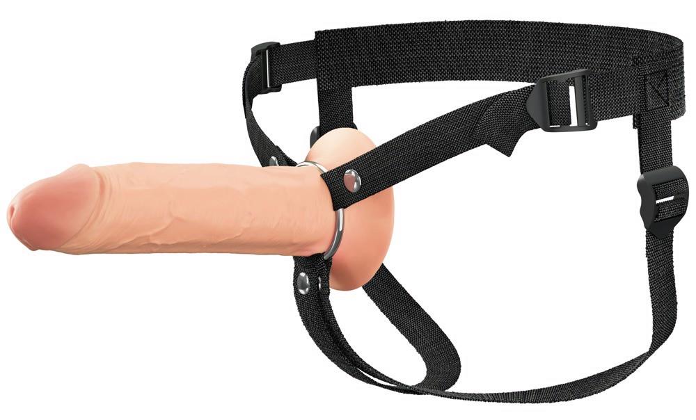 4-Strap on hollow silikonowy Fantasy X Tensions Elite 21,6 cm-4