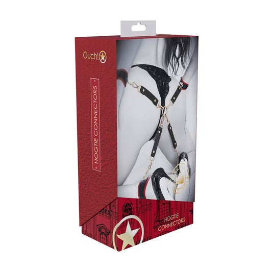 1-Milan Collection - Hogtie Connectors - Black/Red-1