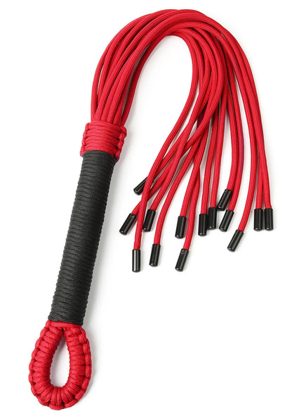 1-Flogger knot Taboom czerwony nylonowy-1