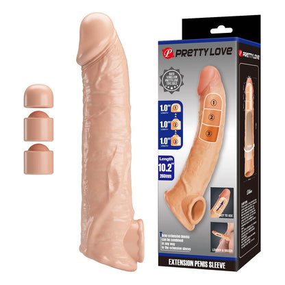 3-Pretty Love Przedłużacz Penisa z Modułami 26 cm-3