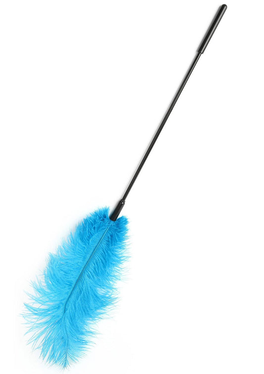 1-Double Feather Tickler Blue-1