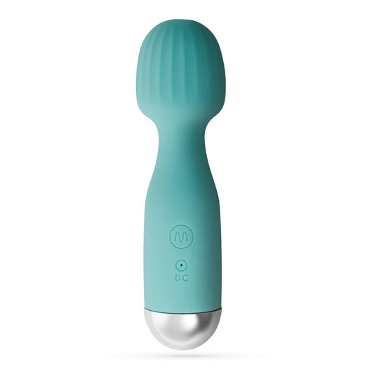 2-Masażer wand Crushious Wanderlust mini miętowy USB 15 cm-2