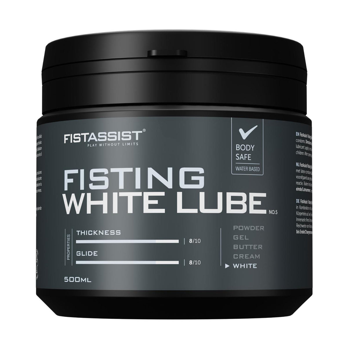 1-Gęsty biały lubrykant do fistingu Fist Assist Cobeco 500ml-1