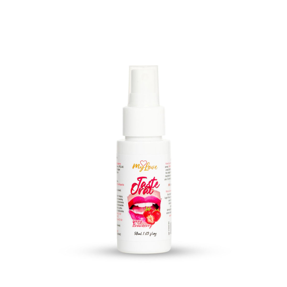 2-Spray do seksu oralnego MyLove truskawkowy 50 ml-2