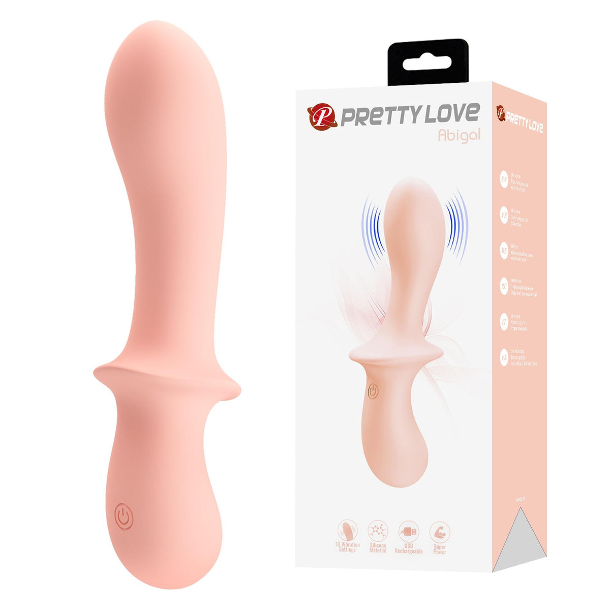 3-Wibrator silikonowy Pretty Love Abigal 10 funkcji wibracji-3