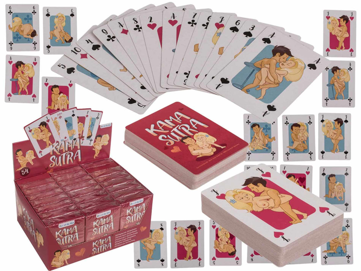 2-Karty do gry Kamasutra Comic Grajmy razem 54 karty-2