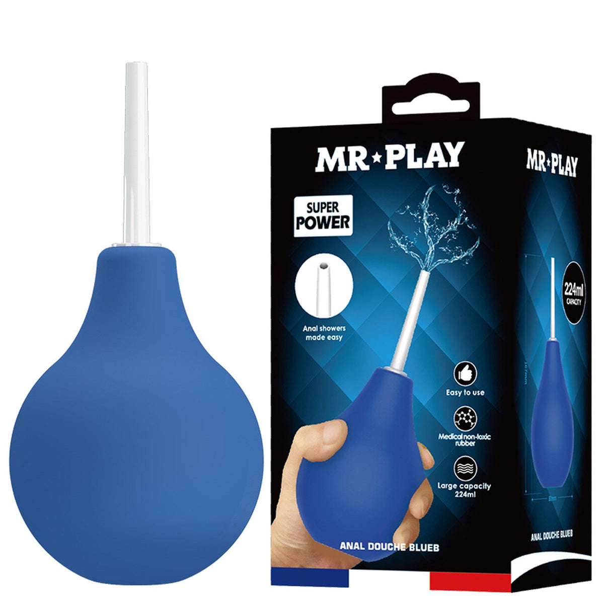3-MR PLAY - ANAL DOUCHE BLUEB (224 ml)-3