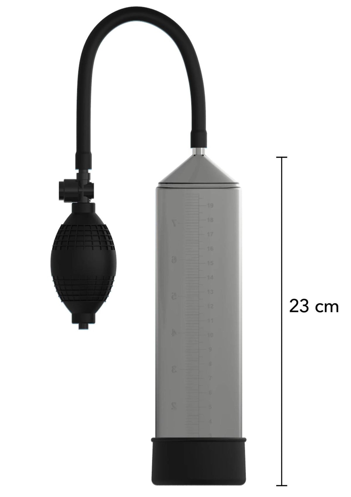 1-Pompka do penisa Starter Hidden Desire czarna 20 cm-1