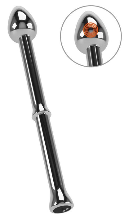 3-Masażer prostaty Rebel Metal Milking Stick metalowy USB 26,5 cm-3
