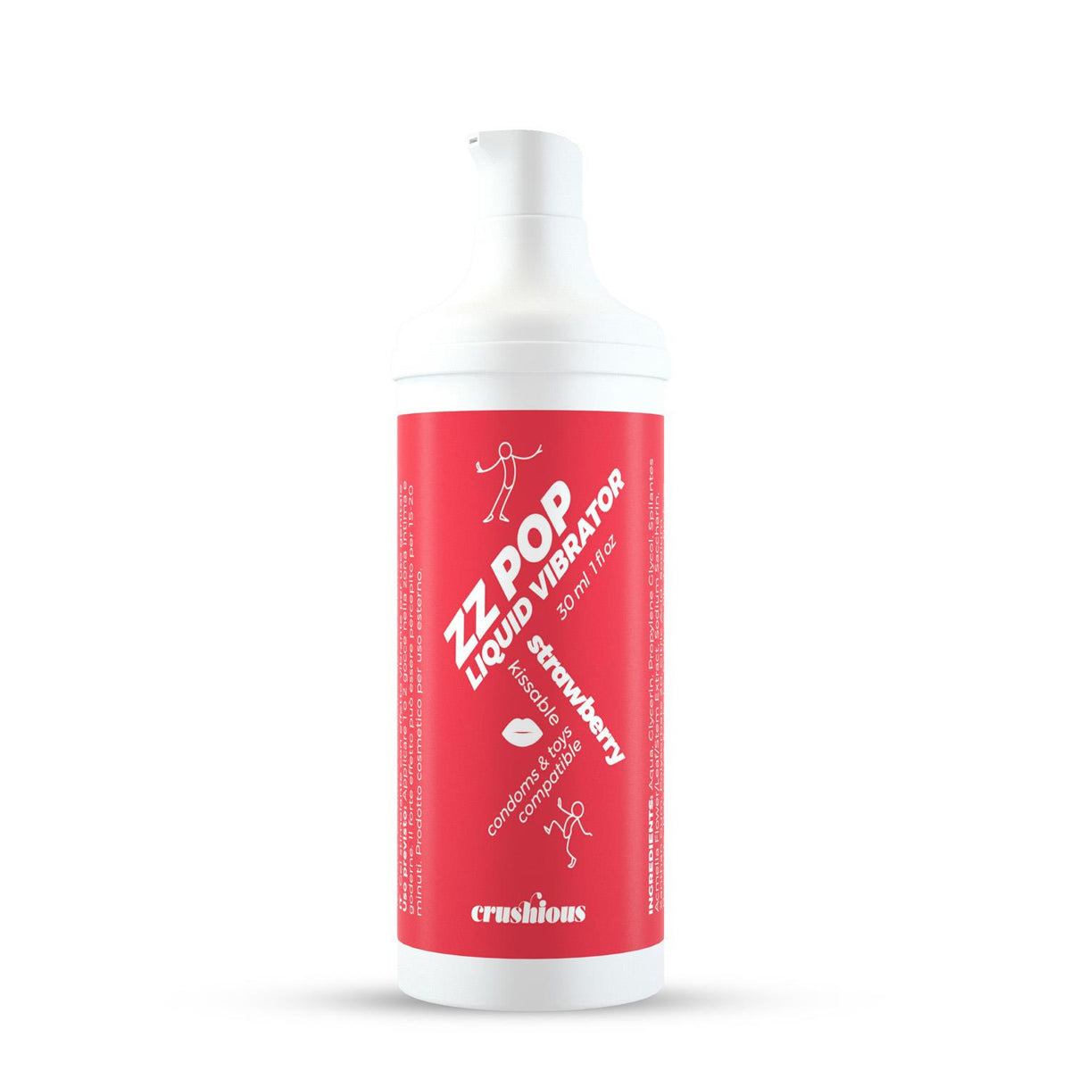 1-Płyn wibrujący Crushious ZZ Pop truskawkowy 30 ml-1