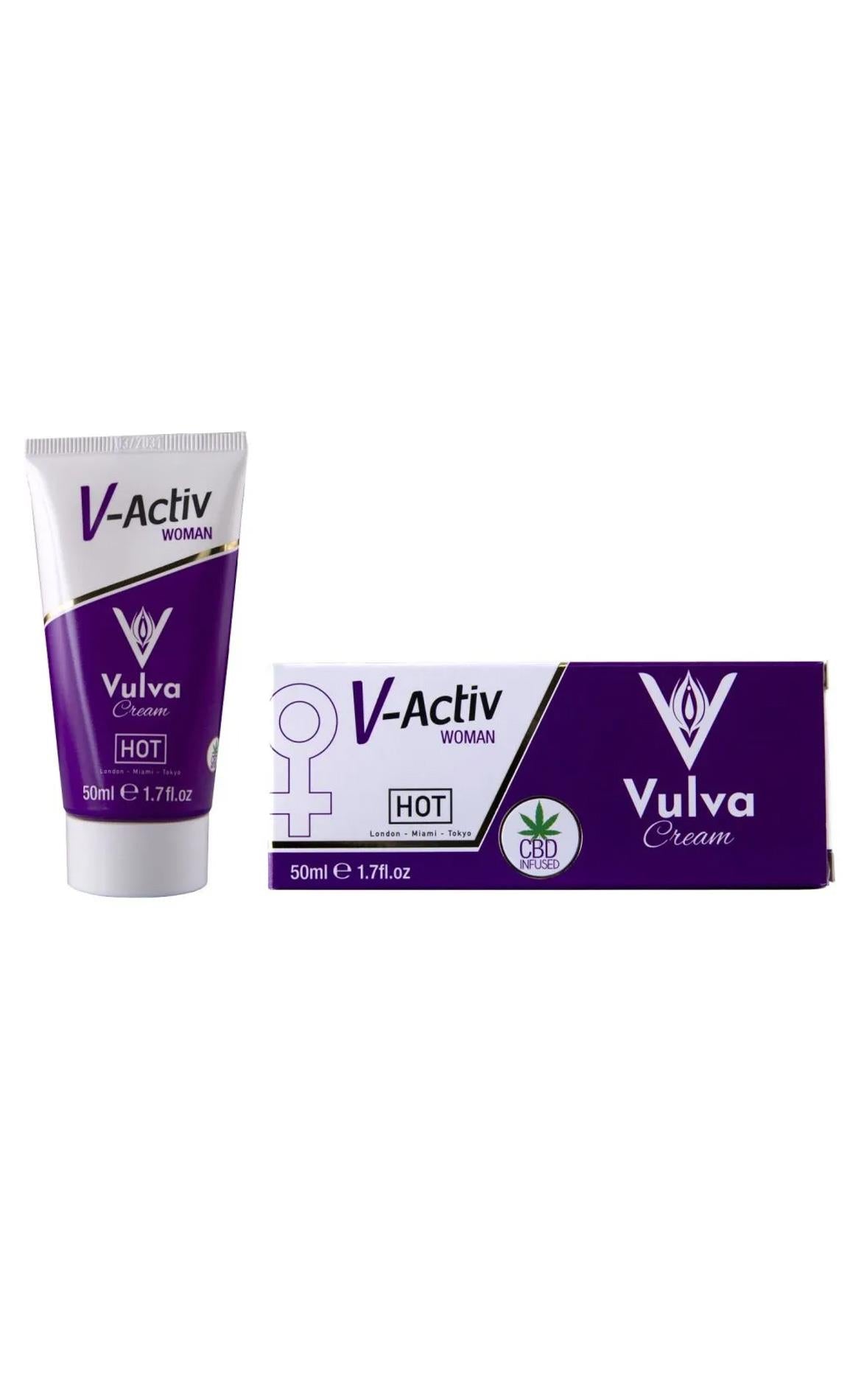 2-Krem stymulujący Hot VActiv z CBD do łechtaczki 50ml-2