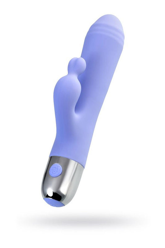 1-Wibrator króliczek Flovetta Crocus silikonowy fioletowy 17.5 cm USB-1