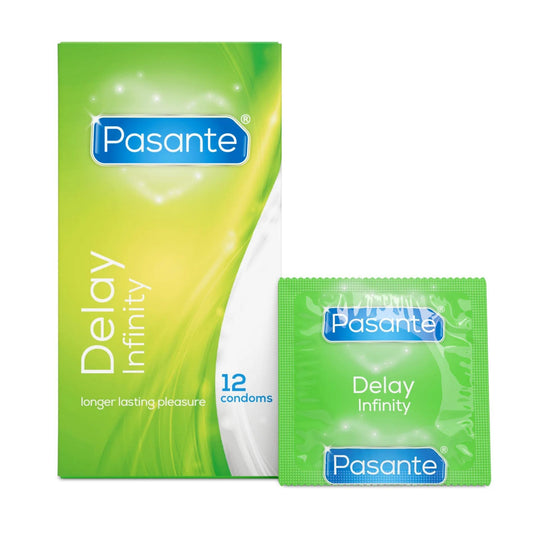 1-Pasante Delay/Infinity Condoms 12 pcs-1