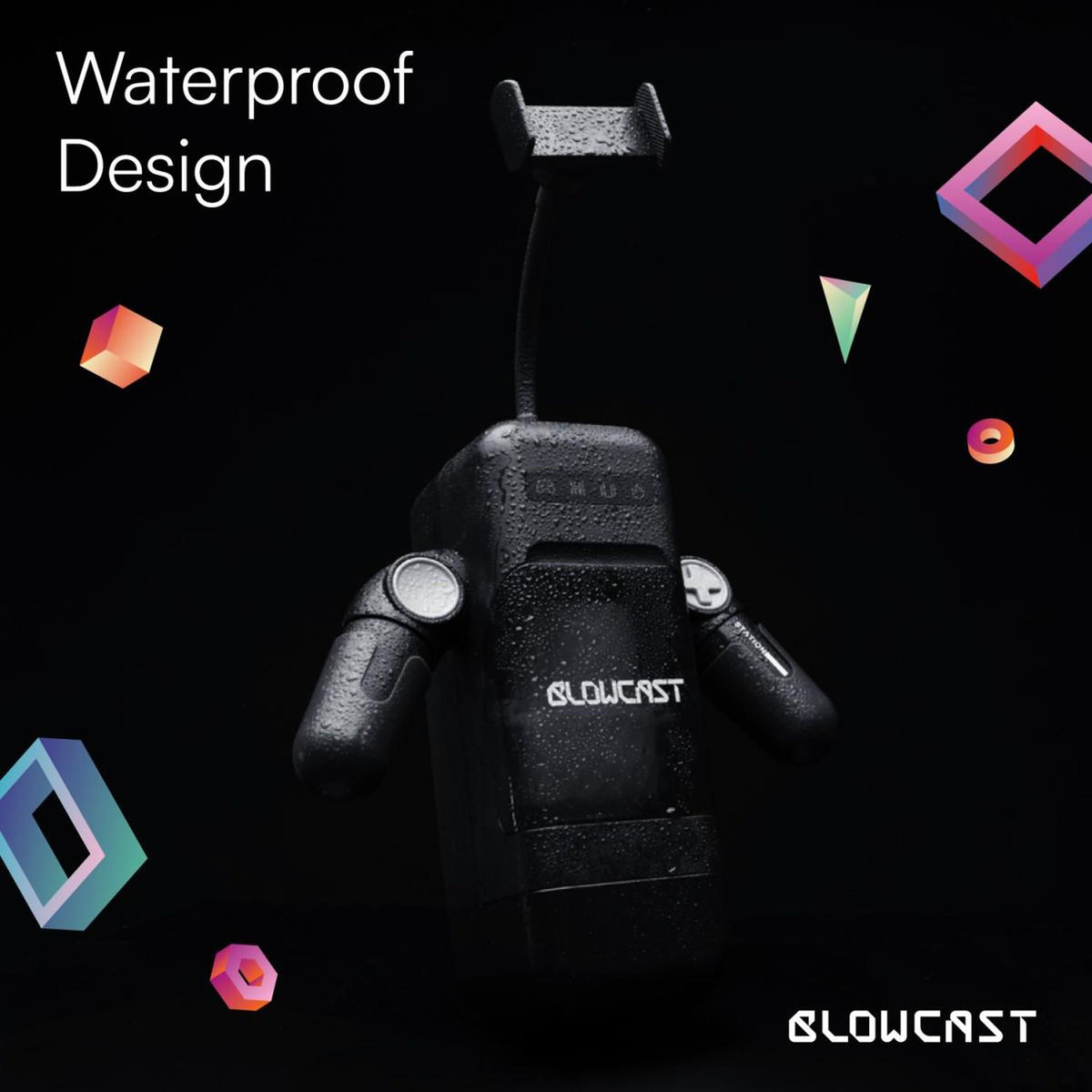 1-Automatyczny masturbator Blowbot BLOWCAST z wibracją i podgrzewaniem-1