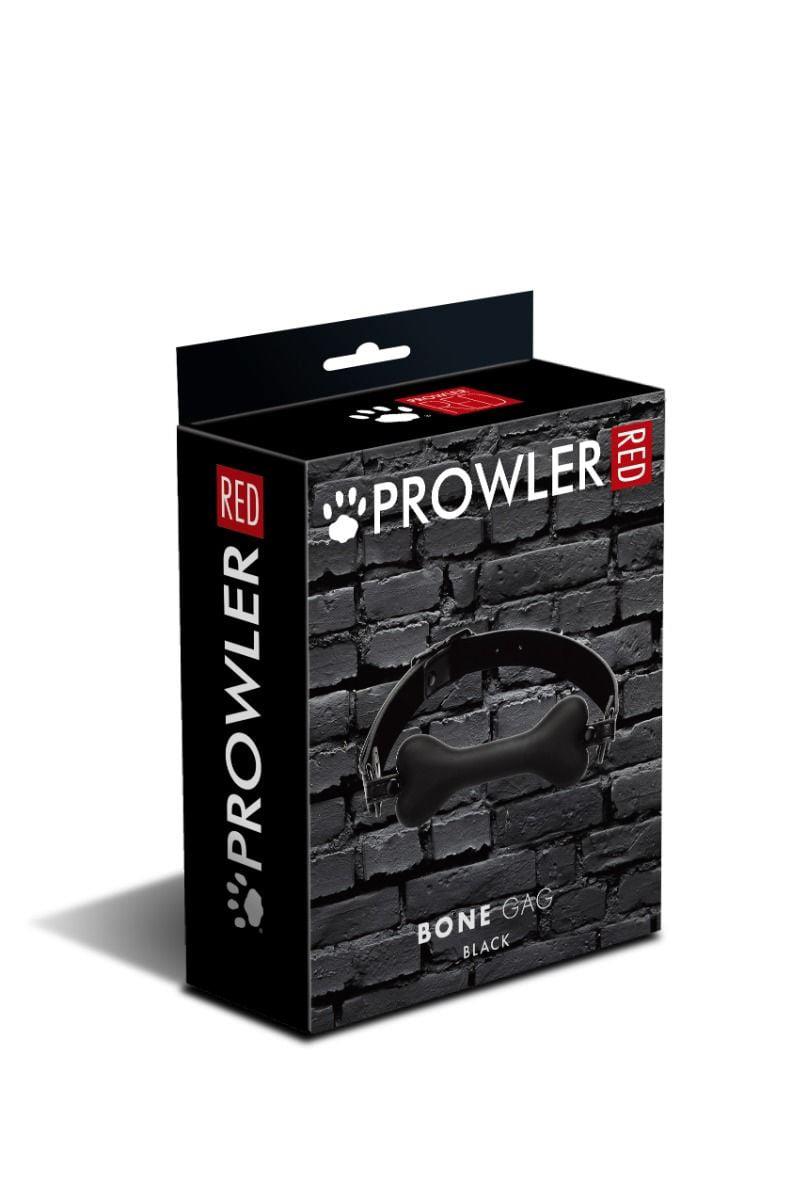 1-Knebel silikonowy Prowler Bone czerwony-1
