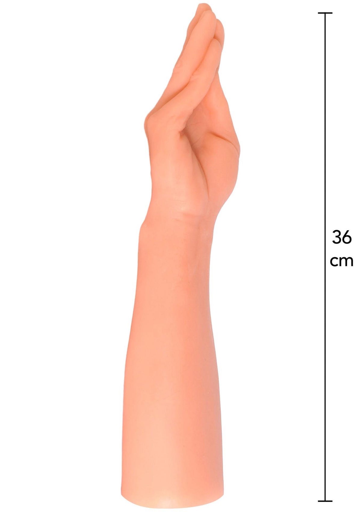 4-Realistyczna dłoń ToyJoy The Hand jasny odcień skóry 36 cm-4