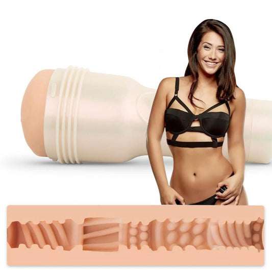2-Masturbator Fleshlight Girls Eva Lovia Sugar beżowy 25 cm-2