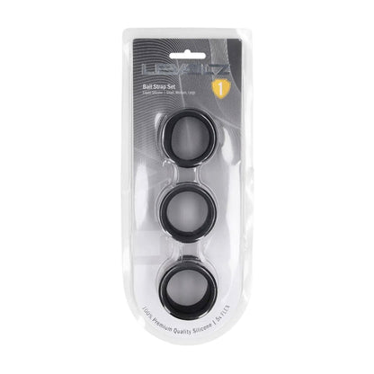 1-Rozciągacz moszny silikonowy Levelz Level 1 czarny S M L-1