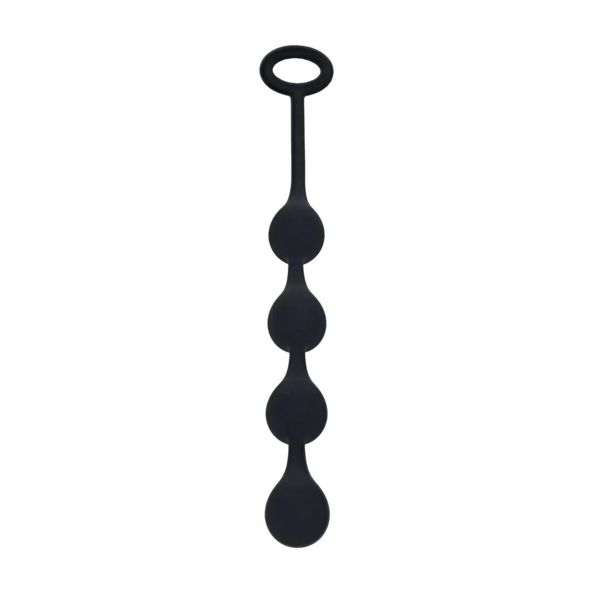 1-Kulki analne silikonowe Levelz Waterdrop S czarny-1