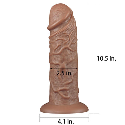 2-10.5'' Realistic Chubby Dildo-2