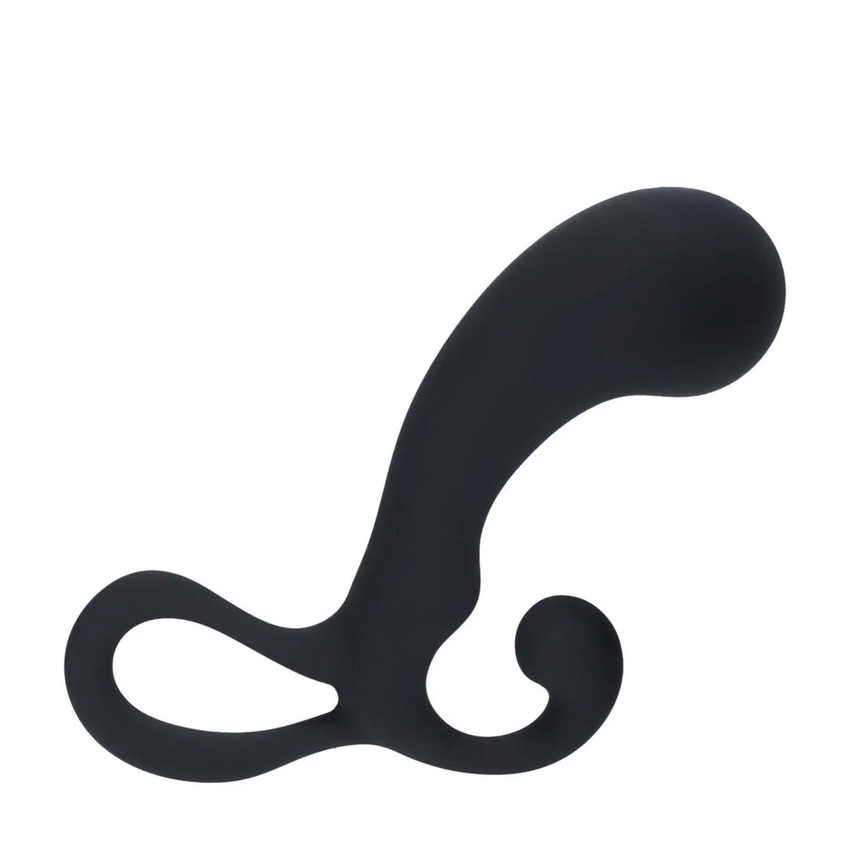 2-Masażer prostaty silikonowy Levelz M czarny 13 cm-2