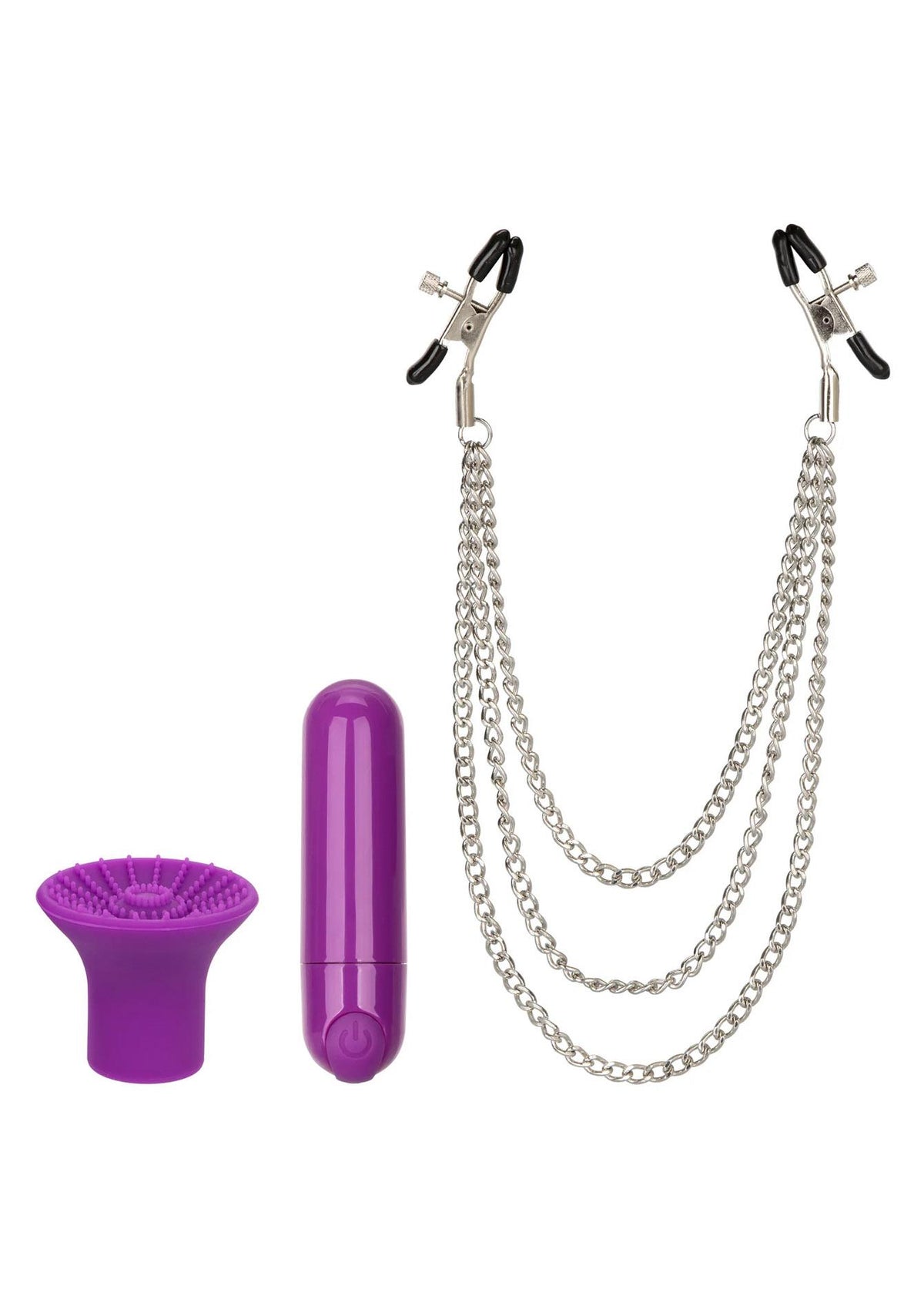 1-Zestaw wibracyjny Passion Collection Calexotics fioletowy USB-1