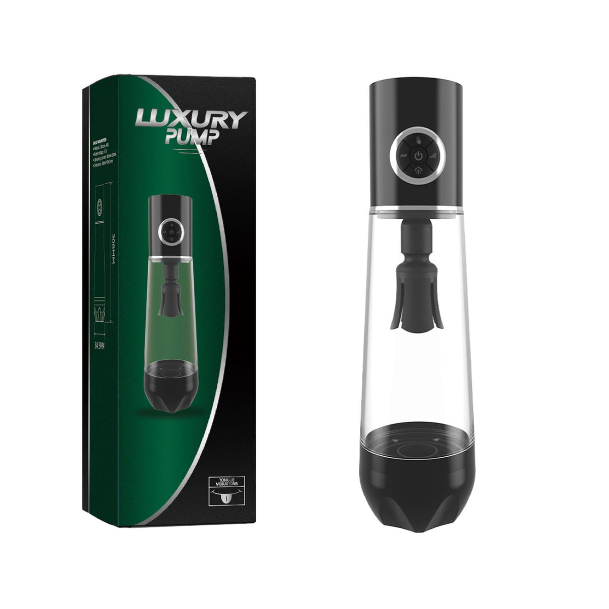5-Pompka LUXURY PUMP automatyczna wodoodporna z wibracjami B-Series Power-5