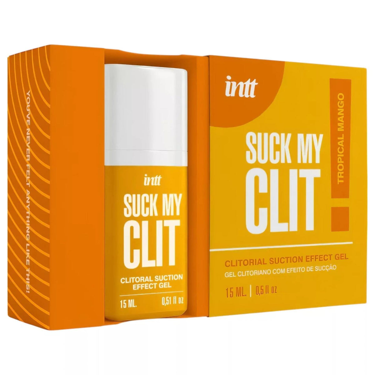 1-Żel ssący wibrujący chłodzący Intt Suck My Clit mango 15 ml-1