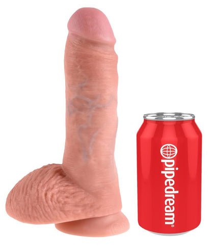 2-King Cock 8 inch Cock Balls Fl-2