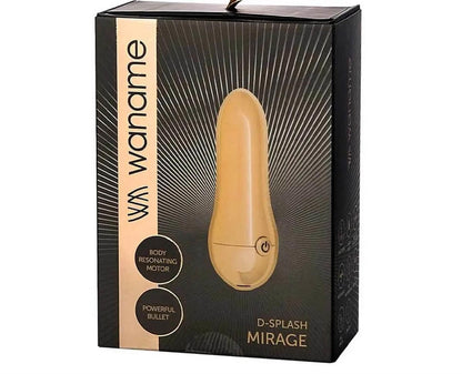 1-Stymulator łechtaczki Mirage WANAME DSPLASH złoty USB 9 cm-1